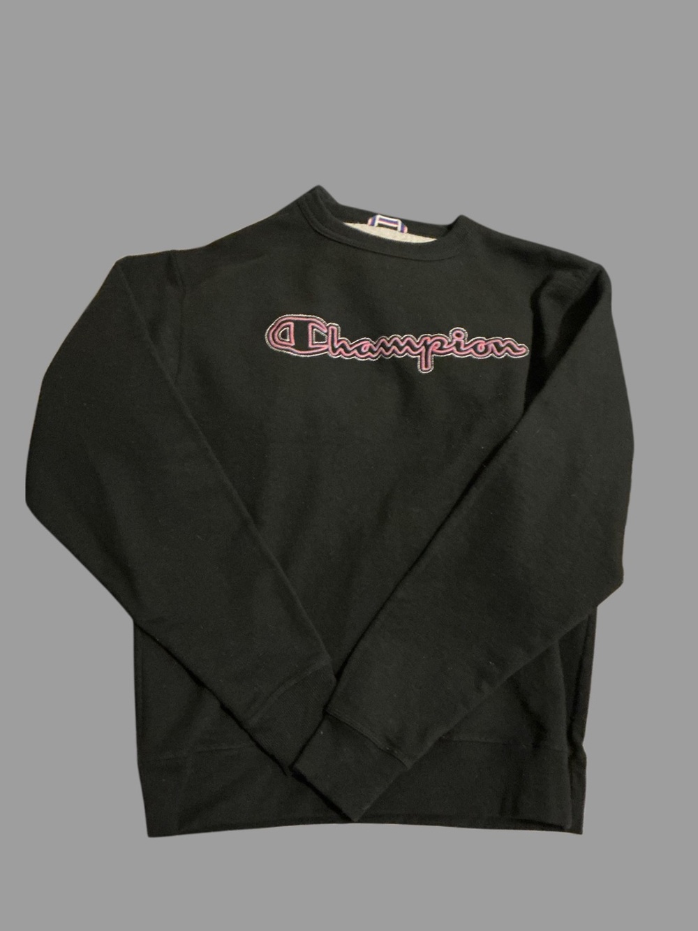 Champion Black Crewneck